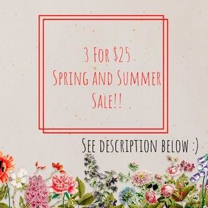 🌻3/$25 Sale! Closet Clean Out Sale!!